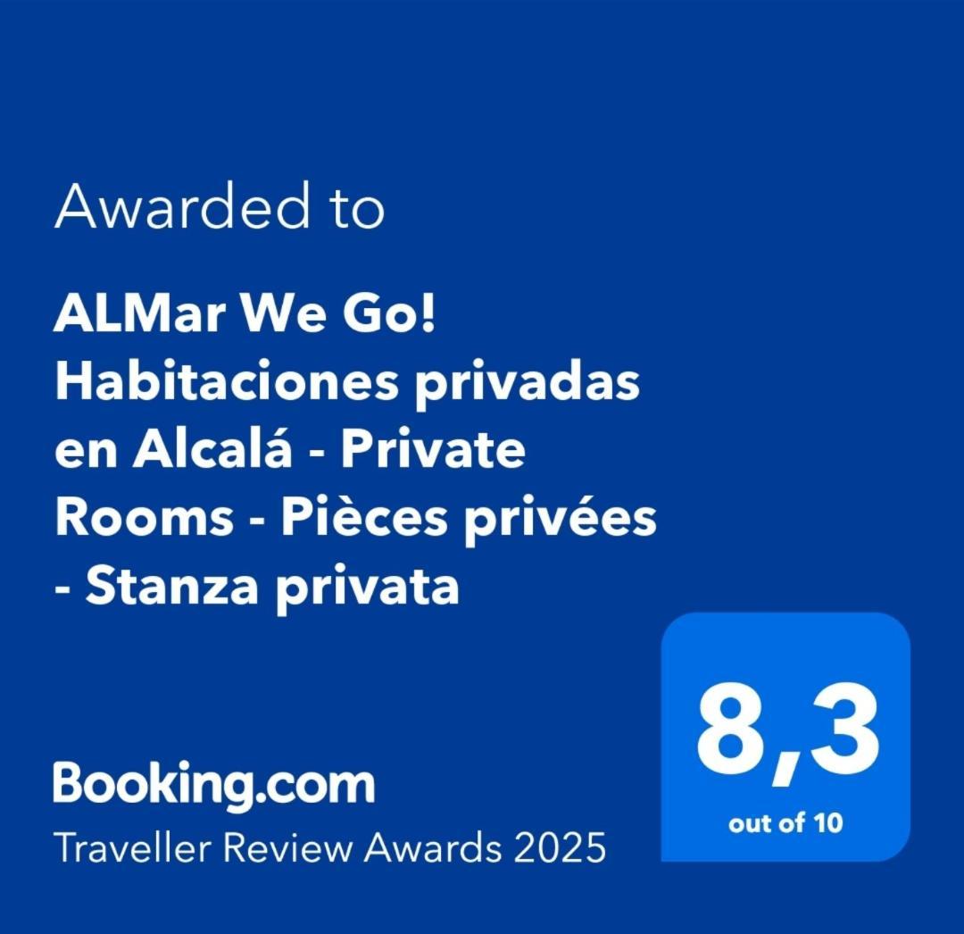 Almar We Go! Habitaciones Privadas En Alcala - Private Rooms - Pieces Privees - In Shared Apartment Exterior photo